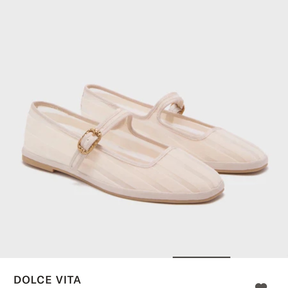 Dolce Vita Women's Tan Mary Jane Flats